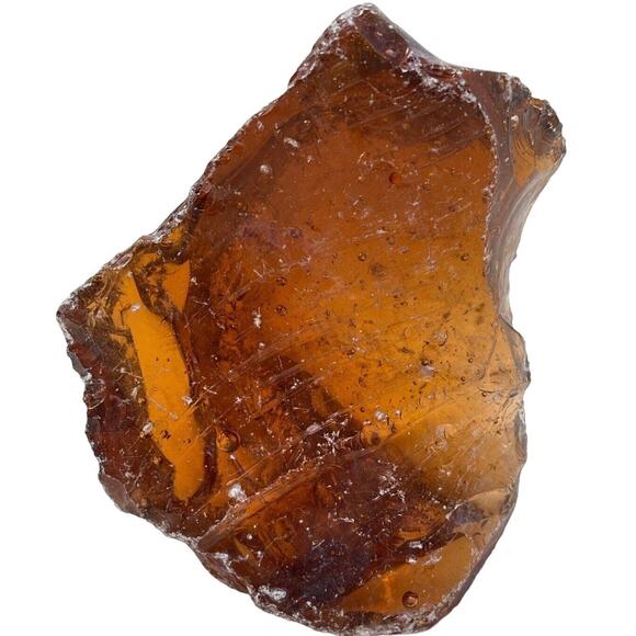 Peach Translucent Art Glass Cullet #5XL161 - Picture 2 of 6